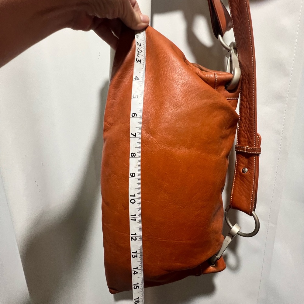 Chic Brown Leather Lupo Barcelona Hobo Bag - Picture 16 of 16